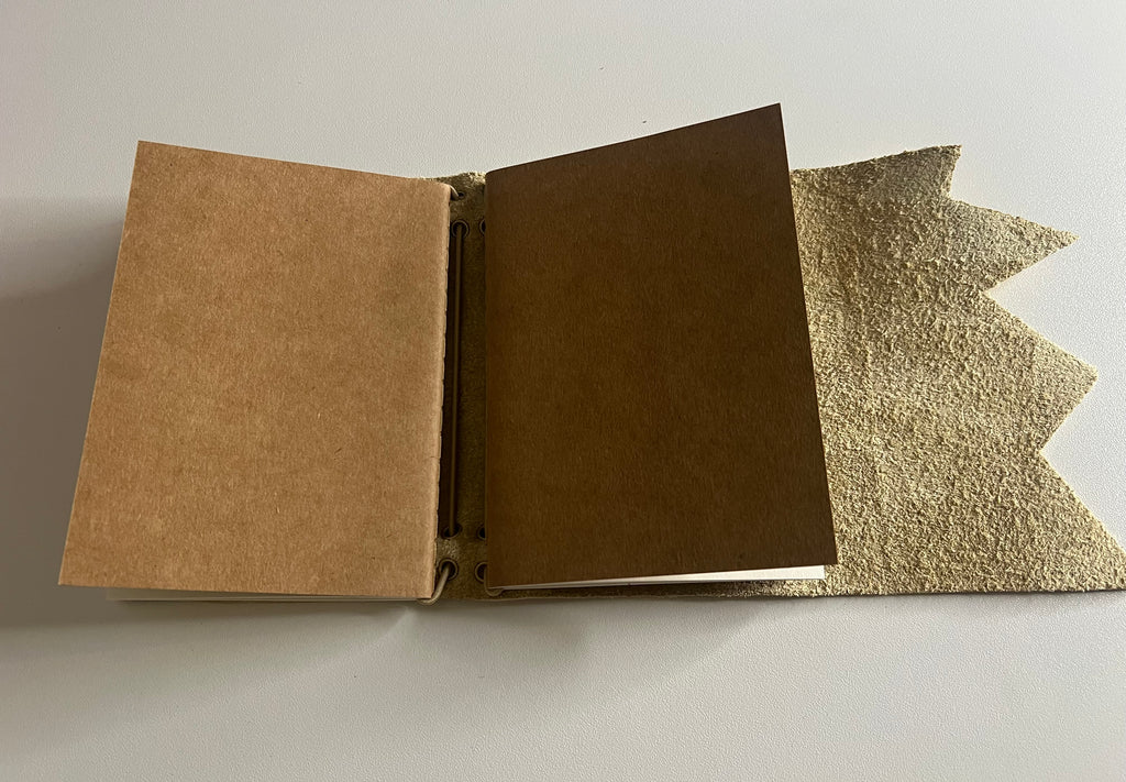 Golden Butterfly Passport Mini Journal