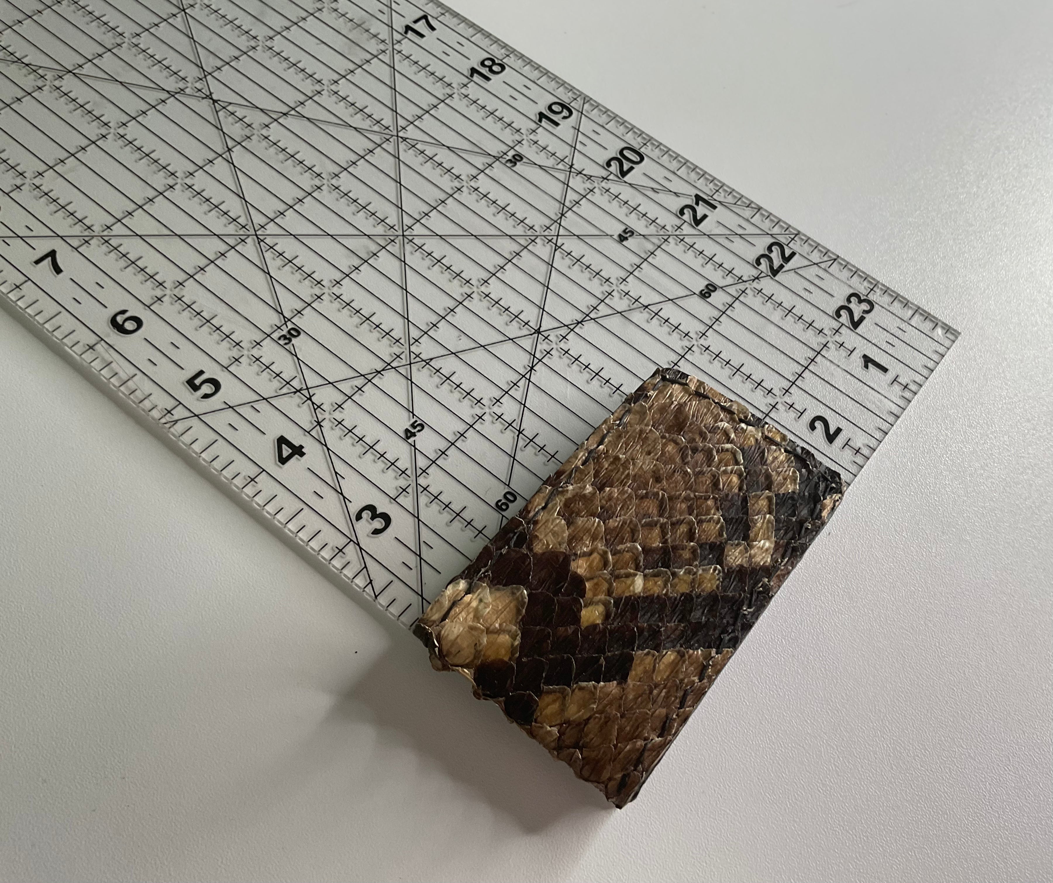 Genuine Python Magnetic Money Clip
