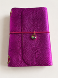 Pink Metallic Passport Mini Journal