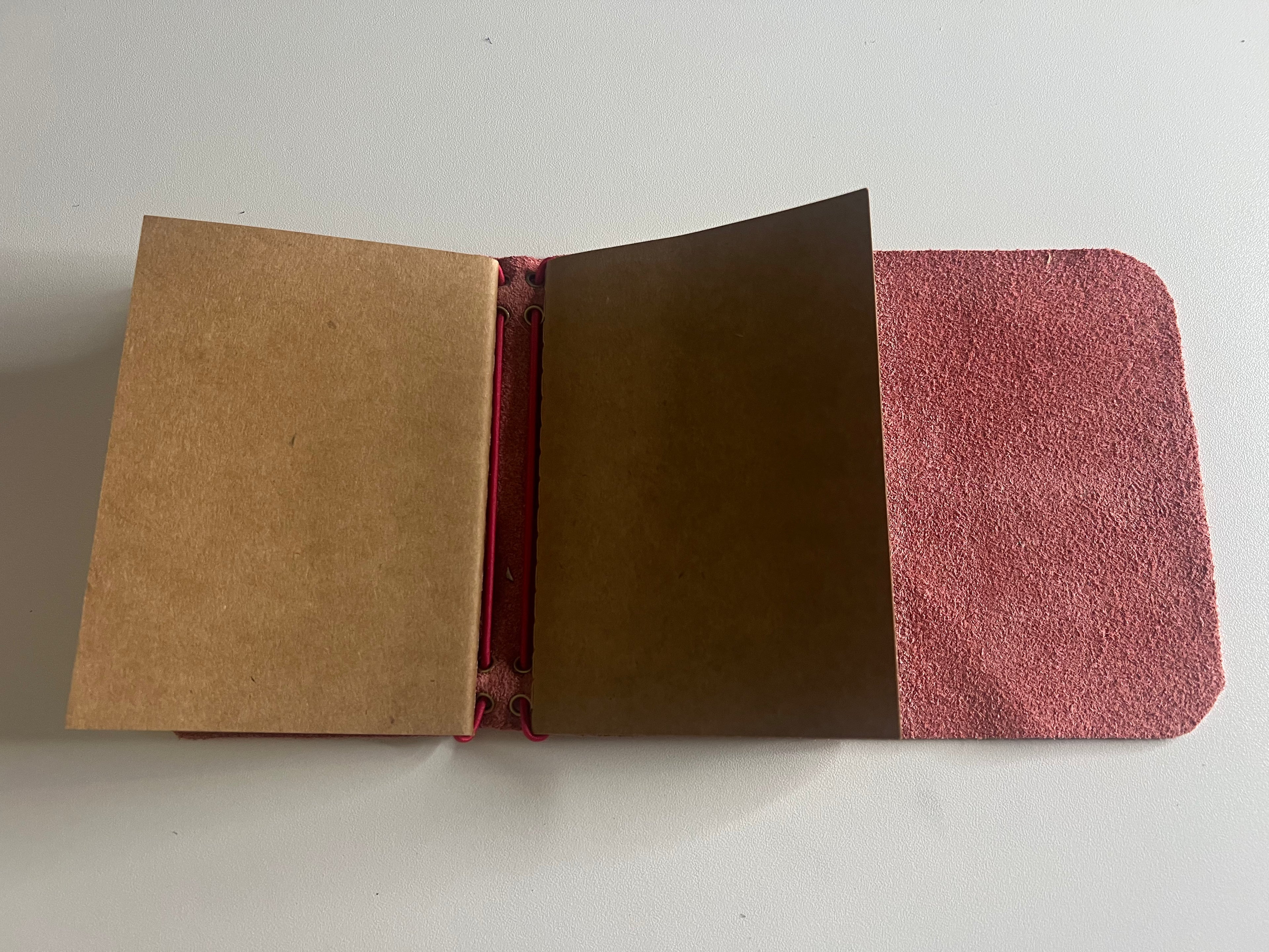 Pink Metallic Passport Mini Journal