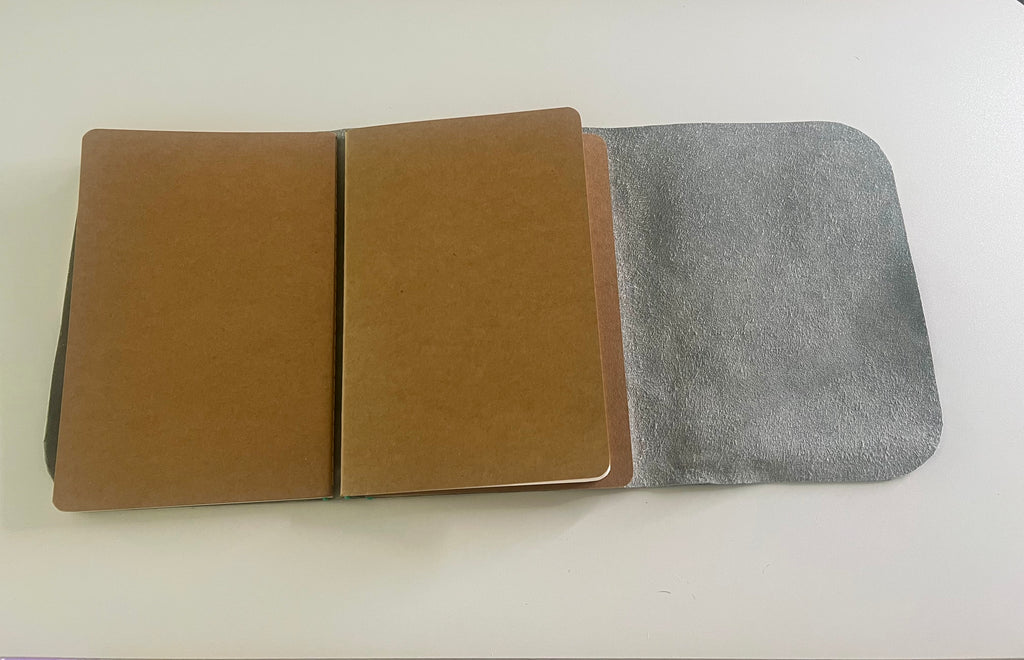 Turquoise Spirit A5 Cowhide Leather Journal