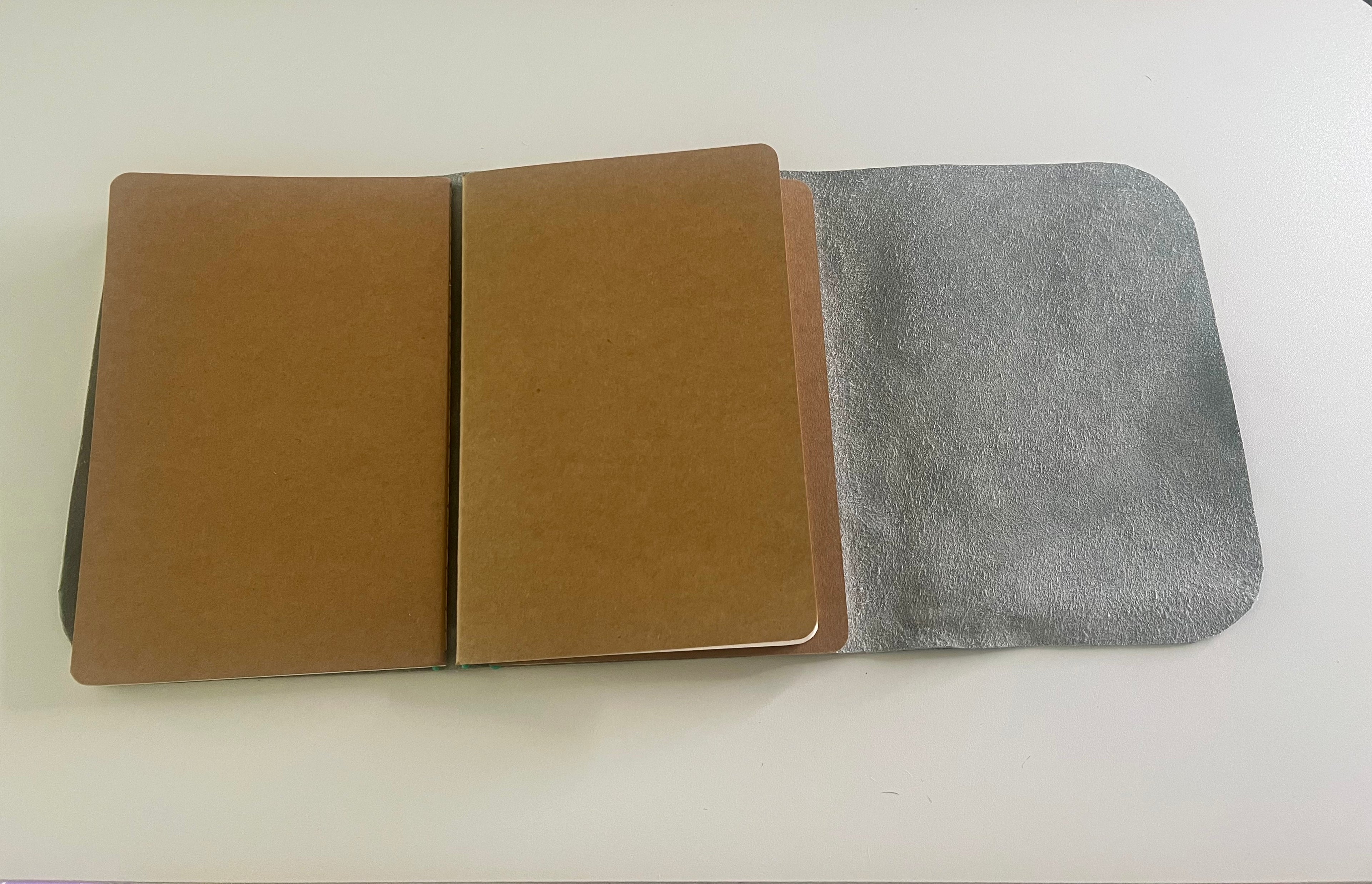 Turquoise Spirit A5 Cowhide Leather Journal