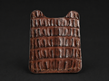 Money Clip Card Holder - Caiman Leather